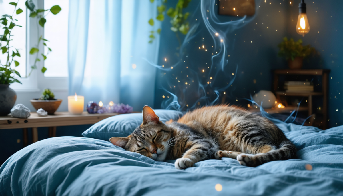 découvrez la signification spirituelle d’un chat dormant sur votre lit et explorez les croyances liées aux énergies animales et à leur influence sur votre bien-être.
