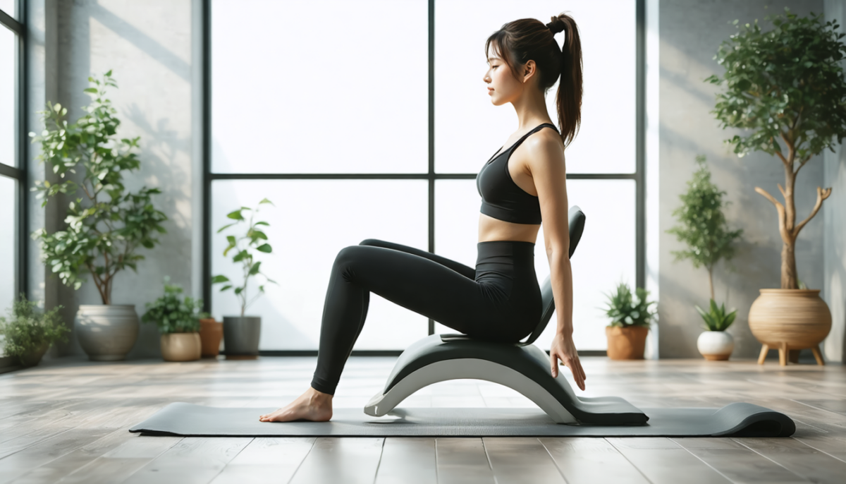 découvrez des postures de yoga adaptées à votre morphologie avec notre chaise de yoga pour une pratique confortable et personnalisée.