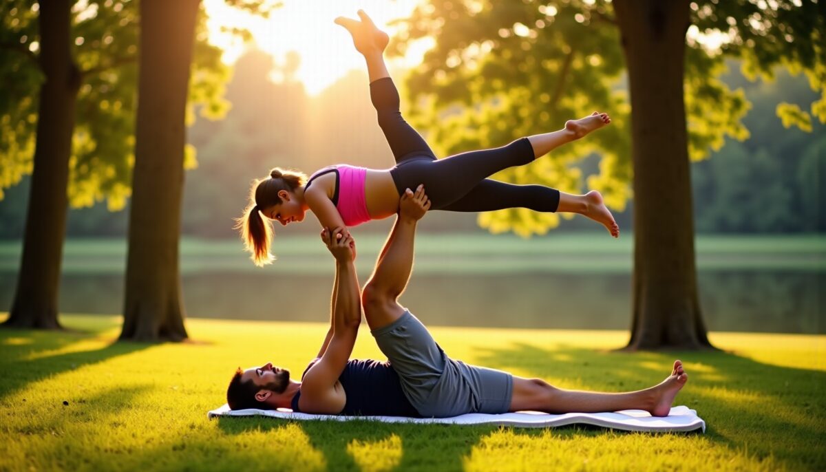 Acro Yoga : un art duo alliant plaisir et défi à deux